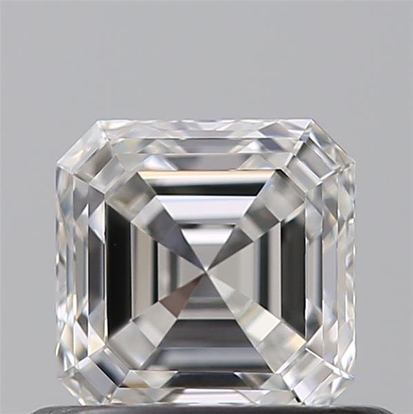 0.58ct F IF Excellent Cut Asscher Diamond