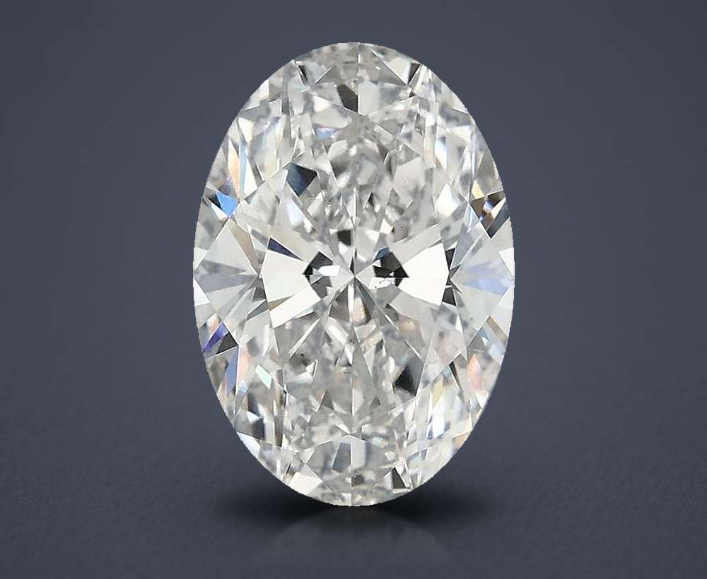 2.80 Carat Oval Lab Diamond