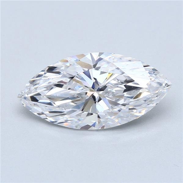 4.01ct D SI1 Very Good Cut Marquise Diamond