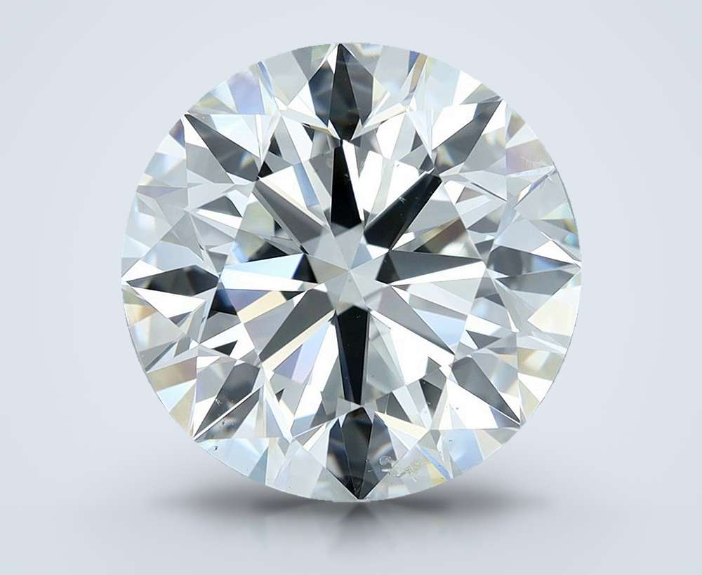 7.01 Carat Round Natural Diamond