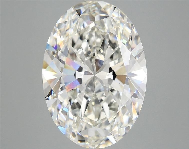 6.04 Carat Oval Lab Diamond