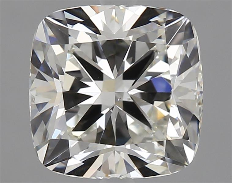 2.54ct J VS2 Rare Carat Ideal Cut Cushion Diamond