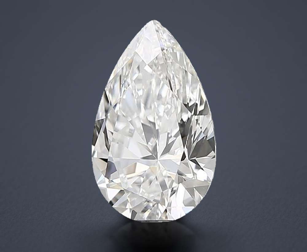 1.60 Carat Pear Lab Diamond