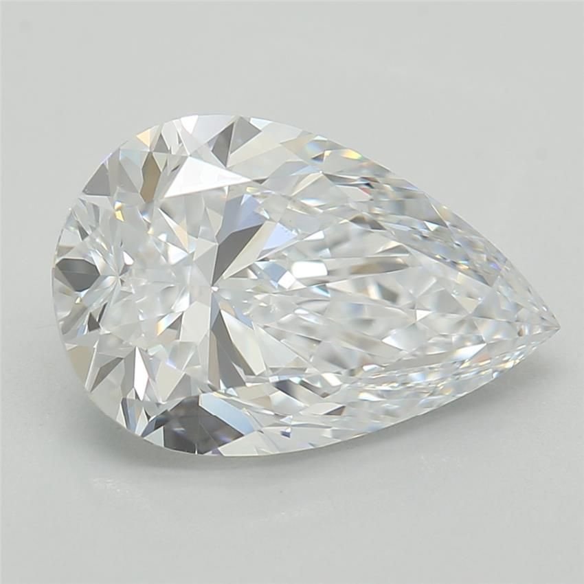 1.58ct E VVS2 Rare Carat Ideal Cut Pear Lab Grown Diamond