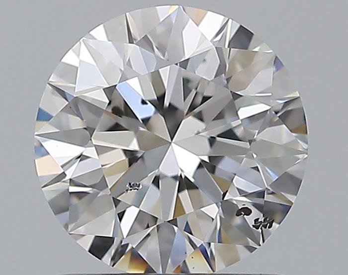 1.03ct D SI2 Rare Carat Ideal Cut Round Diamond