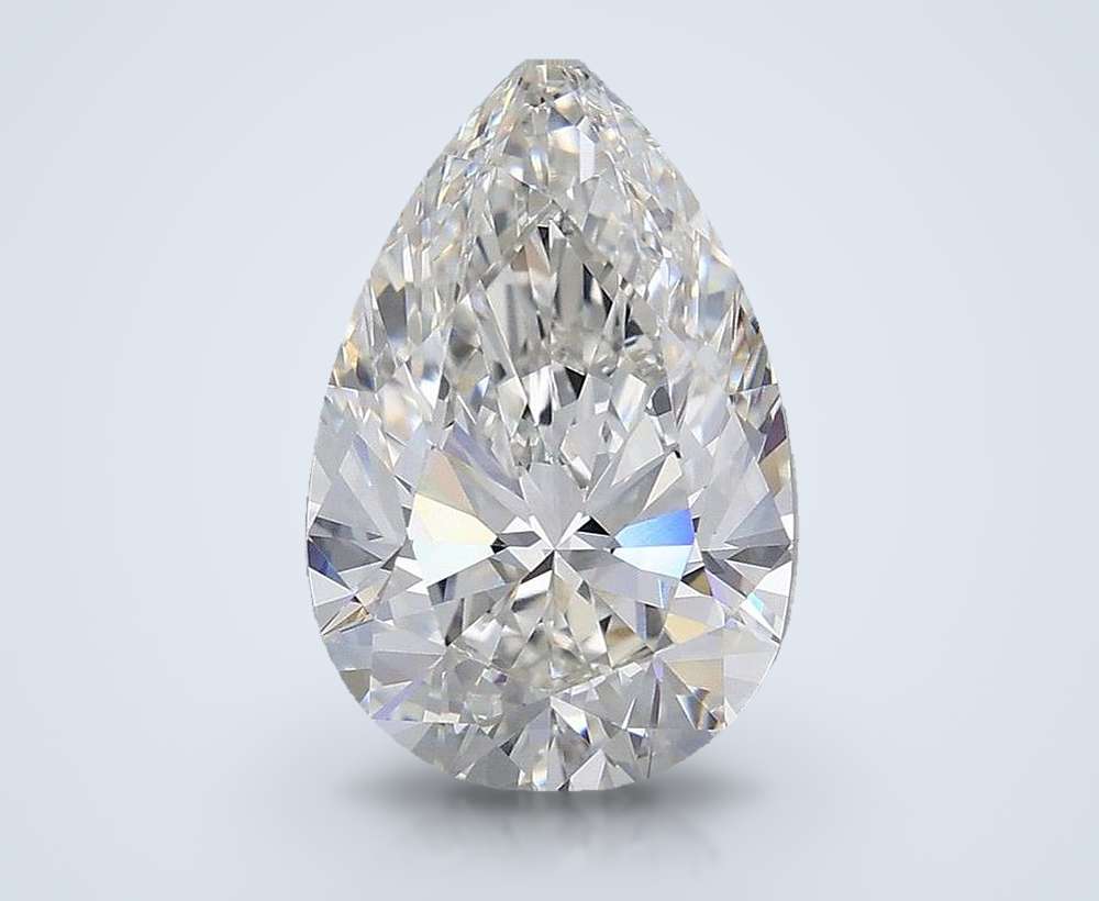 4.10 Carat Pear Lab Diamond
