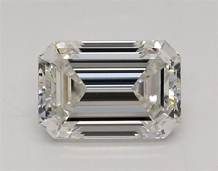 1.55ct F VVS2 Rare Carat Ideal Cut Emerald Lab Grown Diamond