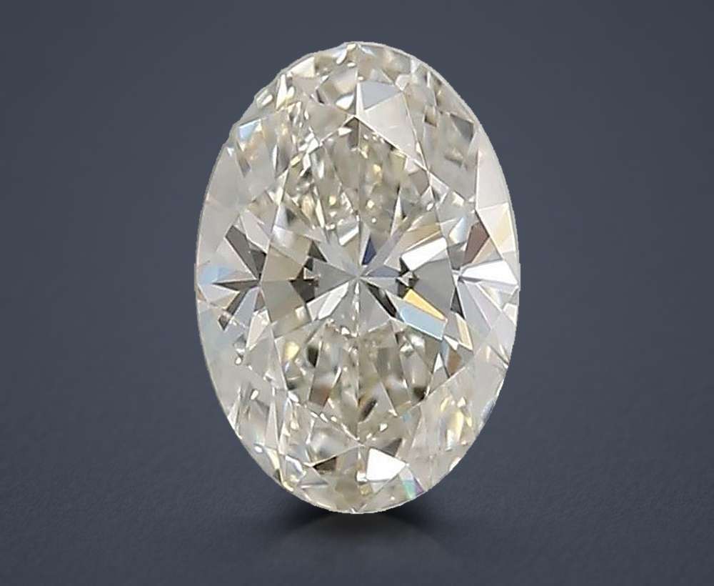 0.60 Carat Oval Lab Diamond