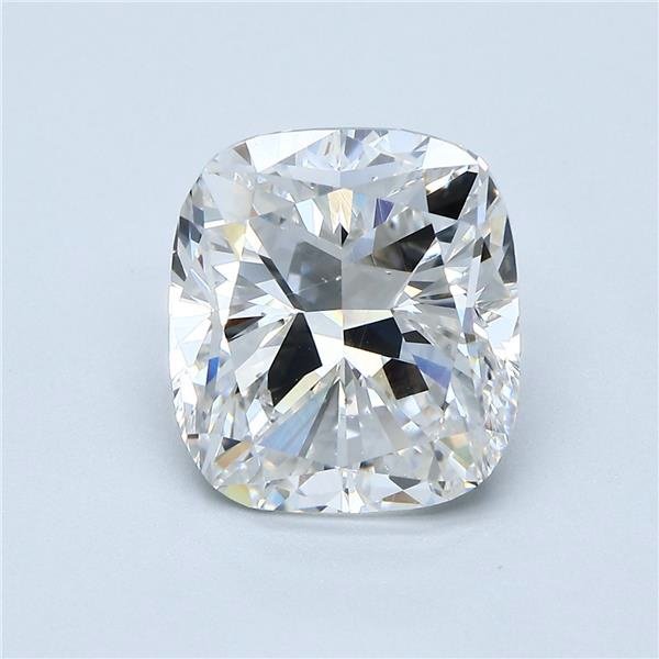 5.00ct F VS2 Very Good Cut Cushion Diamond