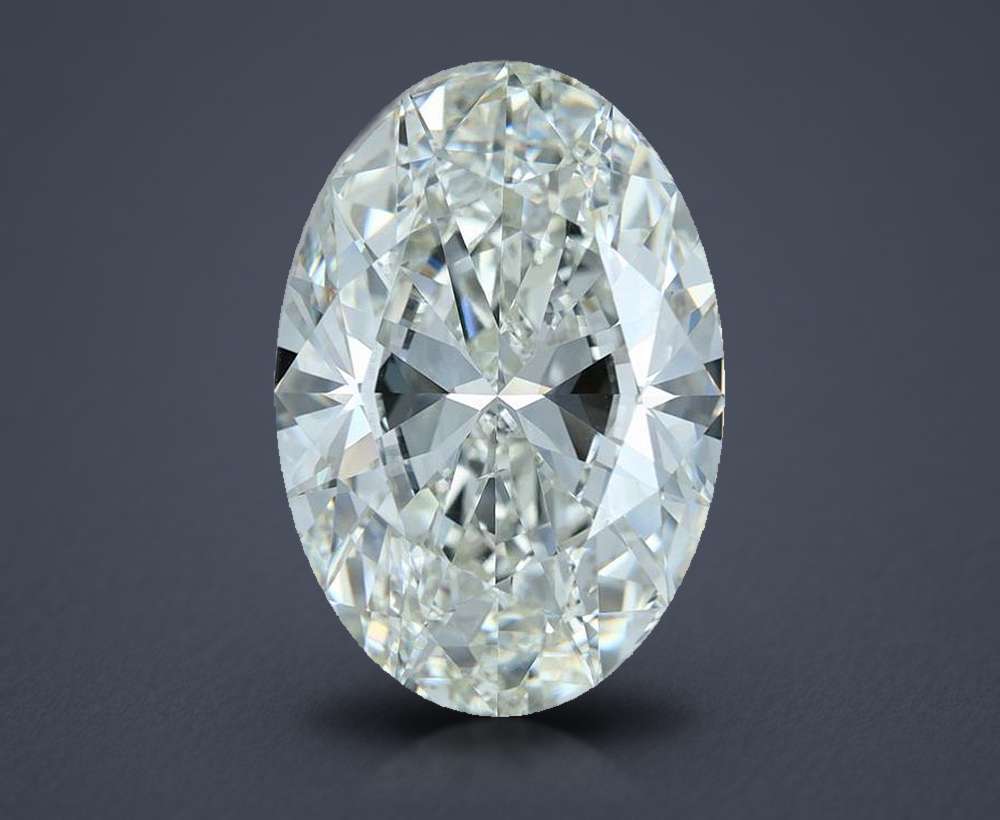 15.03 Carat Oval Natural Diamond