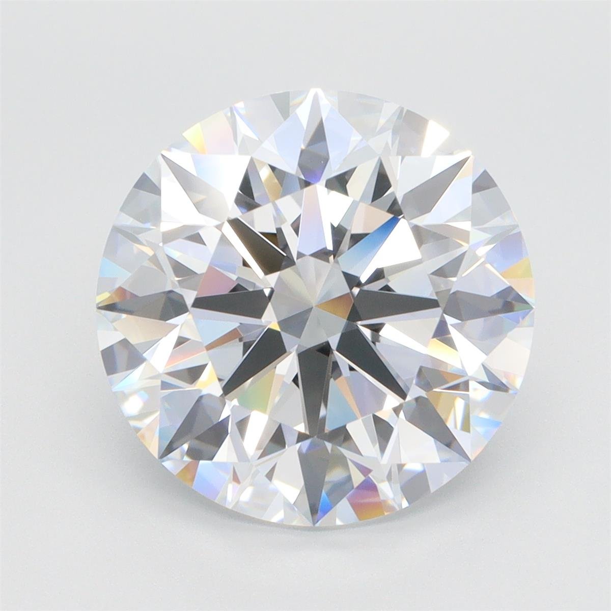 7.09ct F VVS1 Rare Carat Ideal Cut Round Lab Grown Diamond