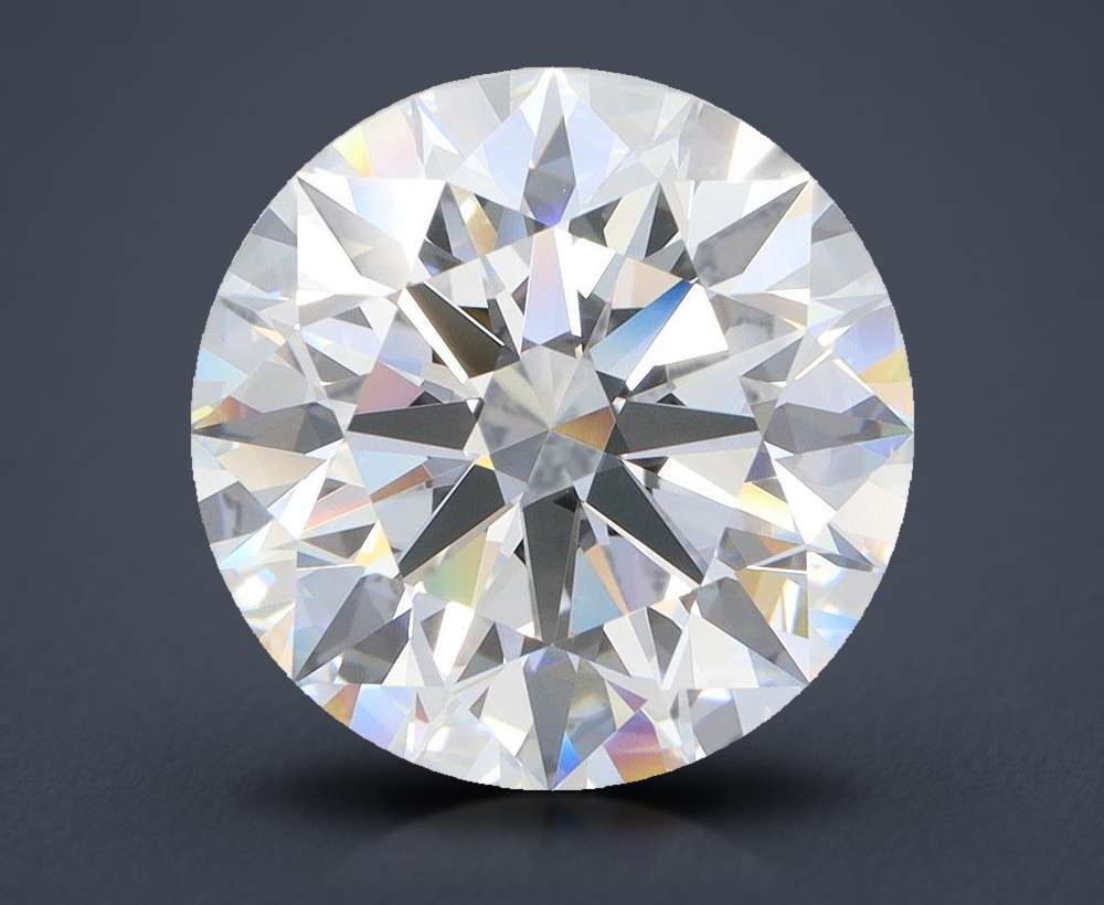 7.09 Carat Round Lab Diamond