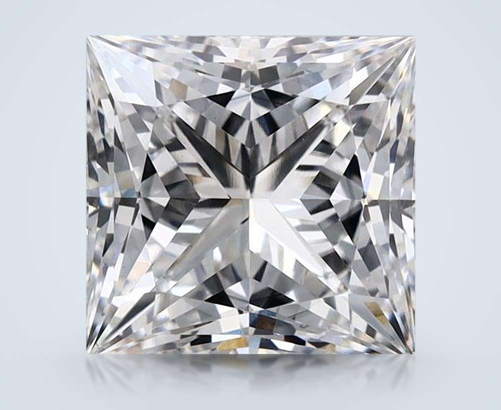 3.82 Carat Princess Lab Diamond
