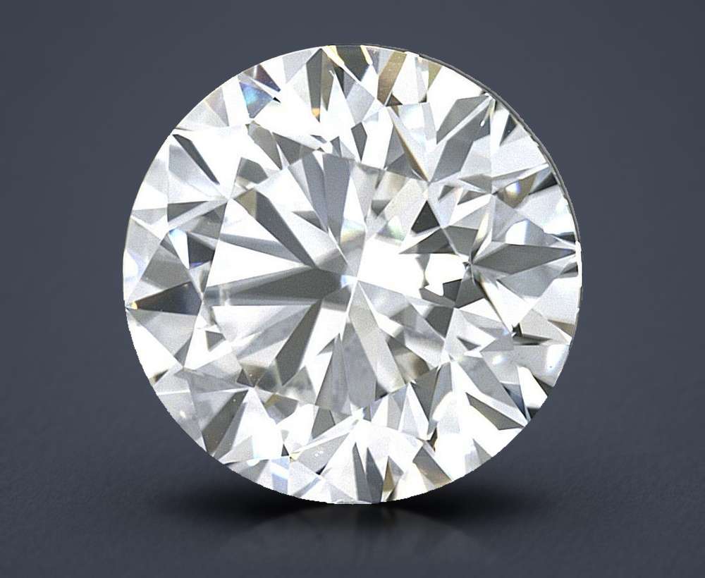 3.71 Carat Round Natural Diamond