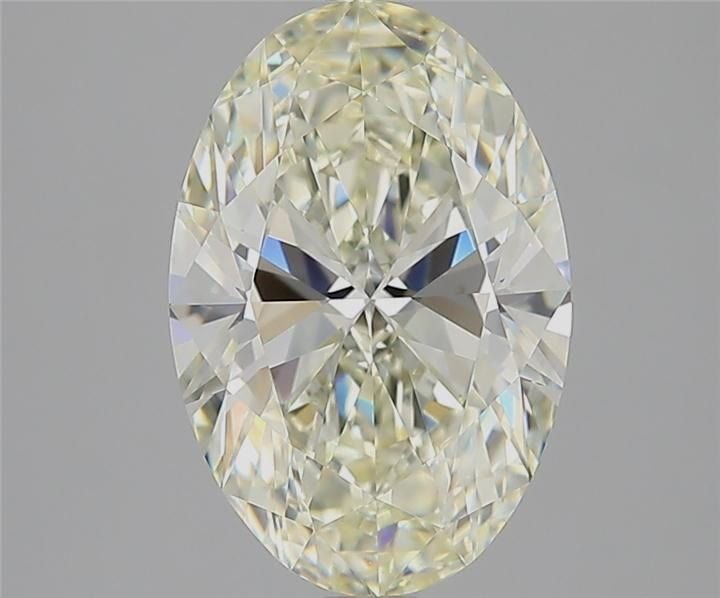 3.03ct K IF Rare Carat Ideal Cut Oval Diamond