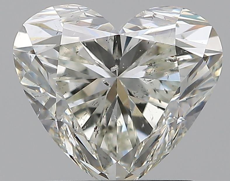 1.53ct K SI2 Rare Carat Ideal Cut Heart Diamond