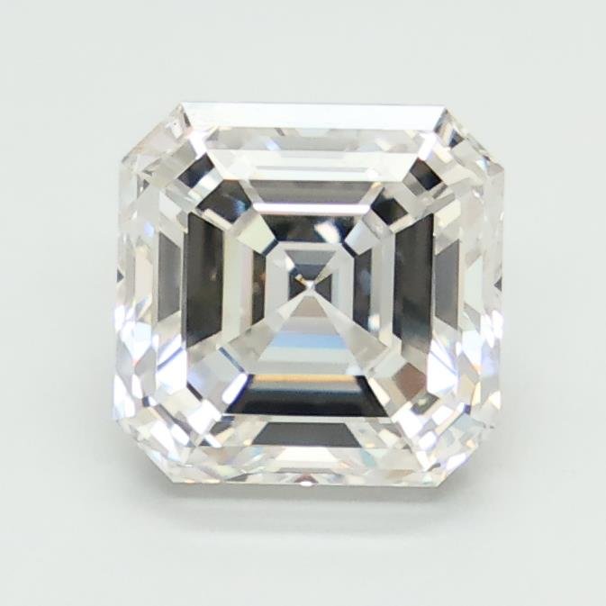 2.04ct F VS1 Rare Carat Ideal Cut Asscher Lab Grown Diamond