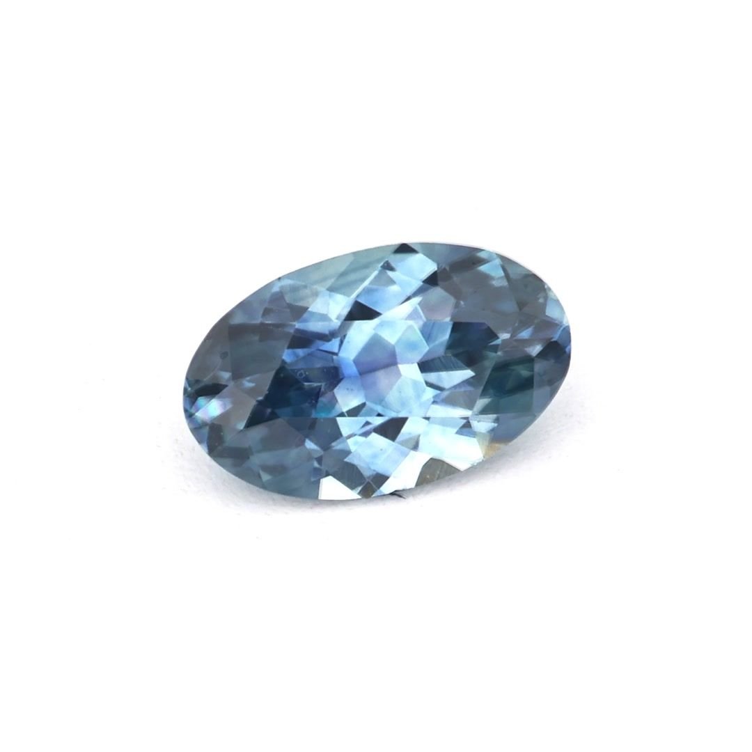 0.23 Carat Green Oval Sapphire