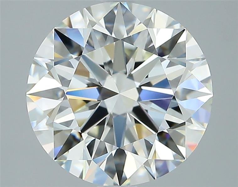 2.82ct I IF Rare Carat Ideal Cut Round Diamond