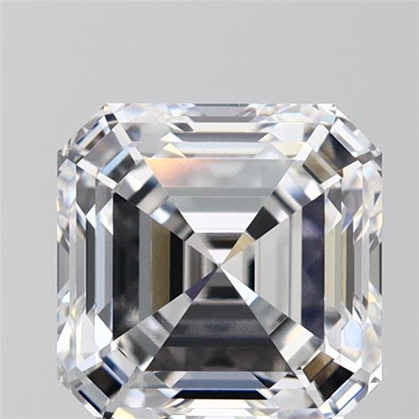 3.02ct E VS1 Rare Carat Ideal Cut Asscher Lab Grown Diamond