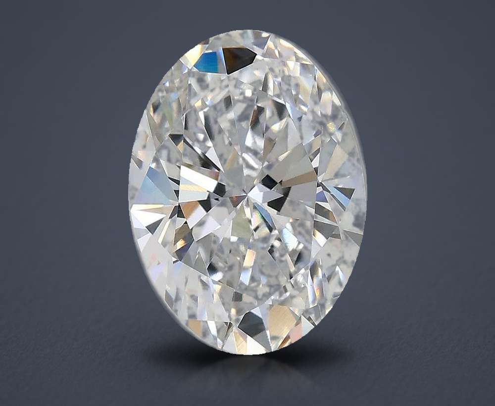 2.53 Carat Oval Lab Diamond