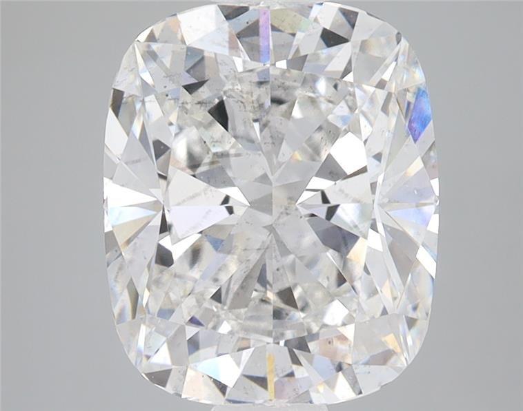 4.48ct F SI1 Rare Carat Ideal Cut Cushion Lab Grown Diamond