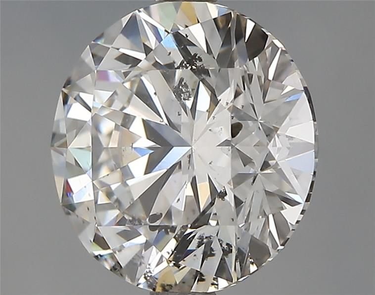 2.16ct I SI2 Rare Carat Ideal Cut Round Diamond