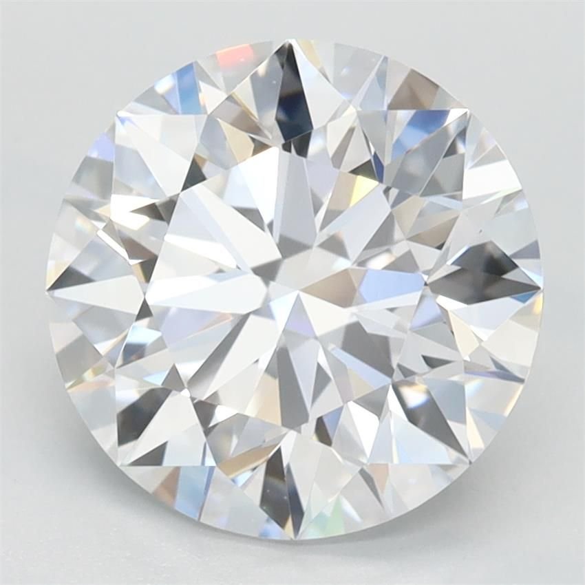 2.79ct D IF Rare Carat Ideal Cut Round Lab Grown Diamond