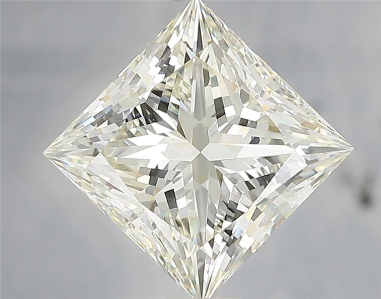 3.06ct J VVS1 Rare Carat Ideal Cut Princess Diamond