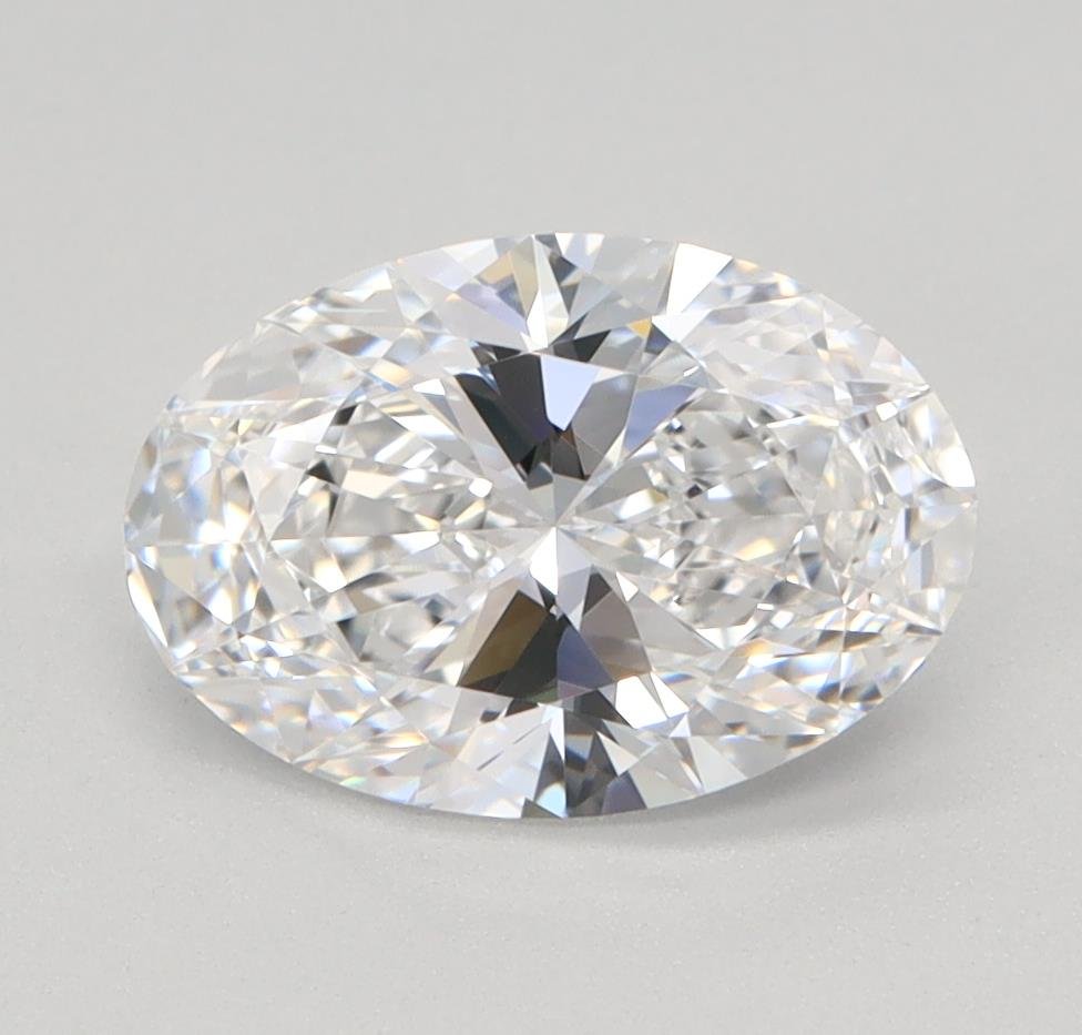 1.09ct D VVS2 Rare Carat Ideal Cut Oval Lab Grown Diamond