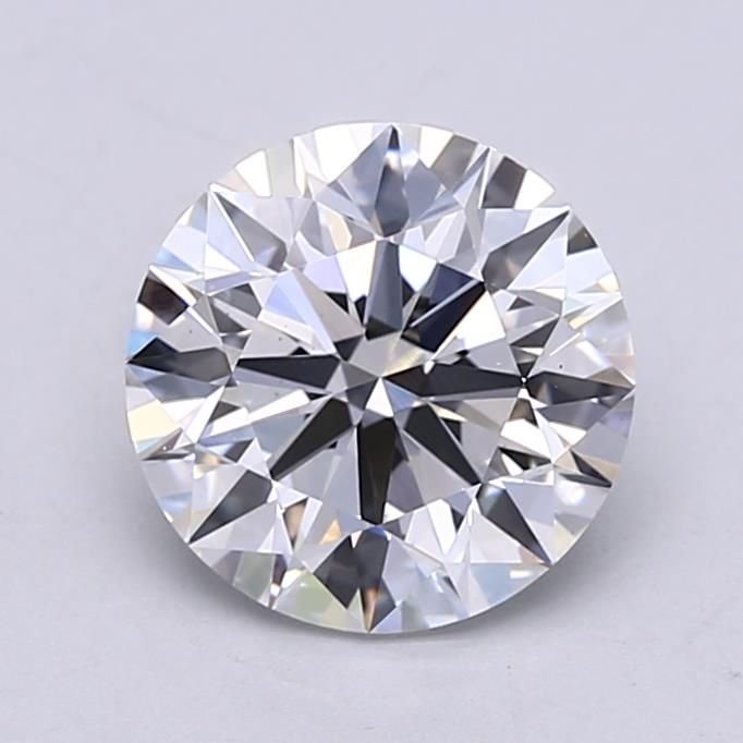 2.59ct E VS2 Rare Carat Ideal Cut Round Lab Grown Diamond