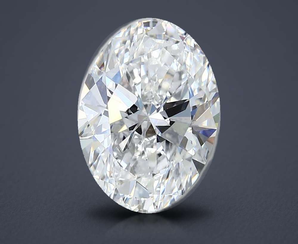 3.02 Carat Oval Lab Diamond