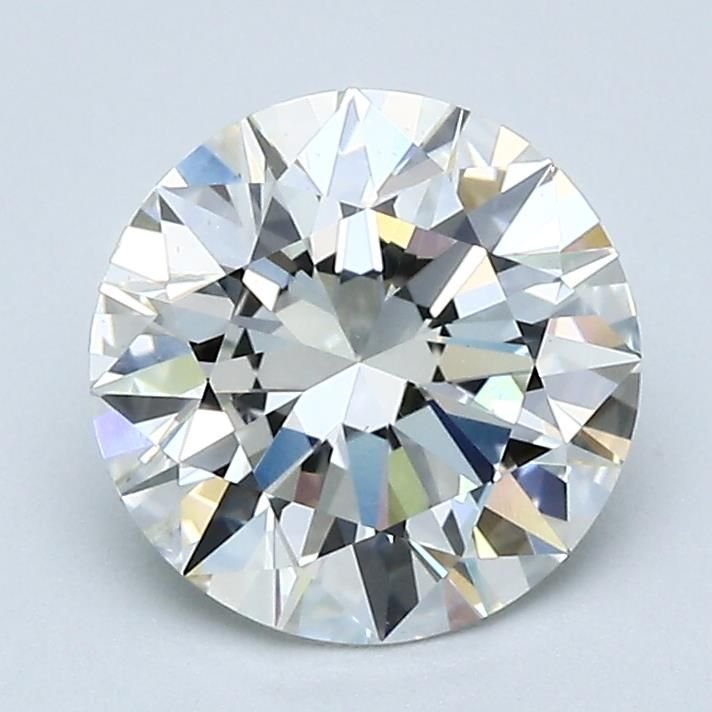 2.00ct I SI1 Rare Carat Ideal Cut Round Diamond