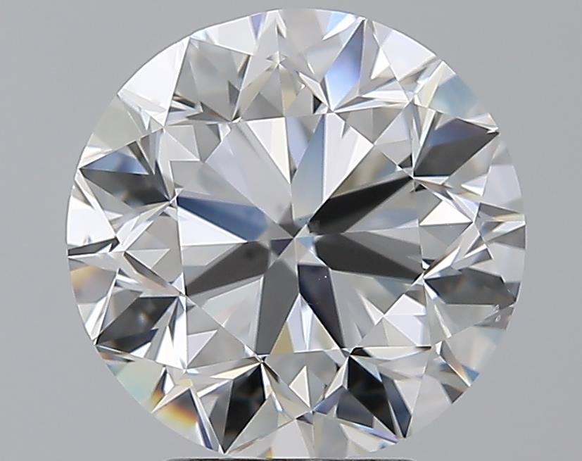 4.00ct F SI1 Very Good Cut Round Diamond