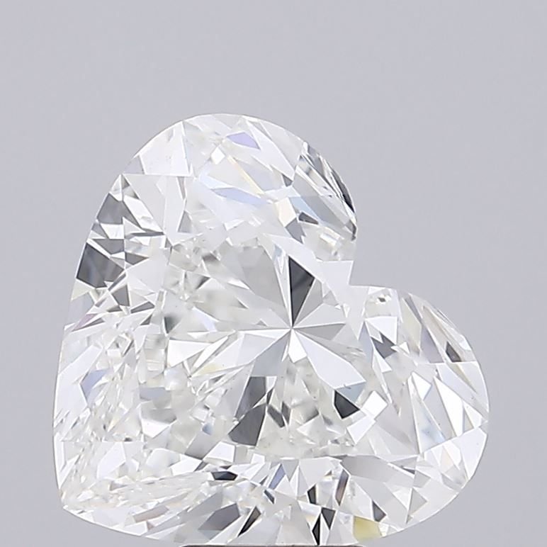 8.05ct F VS1 Rare Carat Ideal Cut Heart Lab Grown Diamond