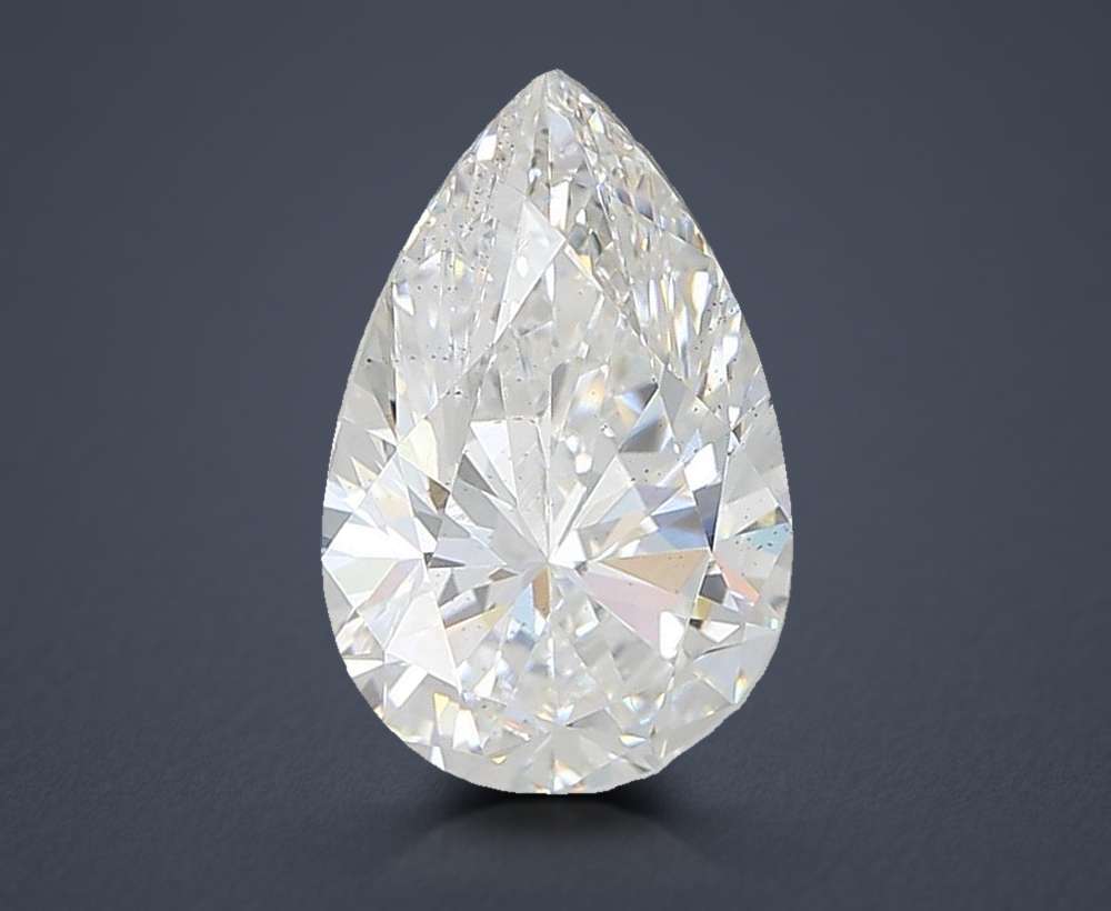 2.70 Carat Pear Lab Diamond