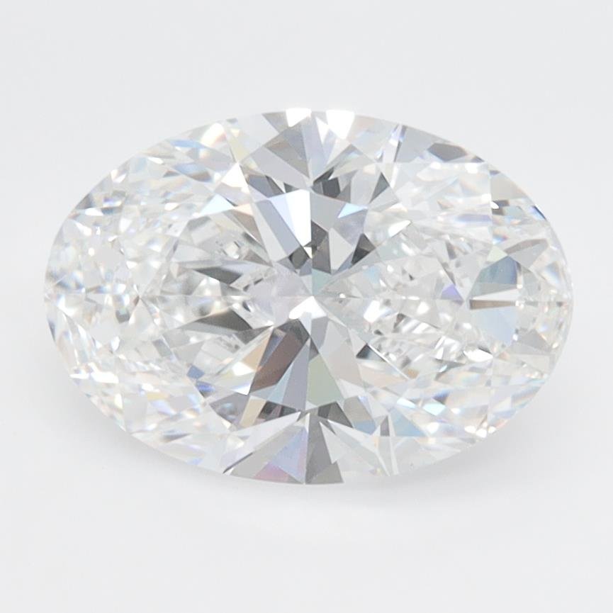 2.06ct D VS1 Rare Carat Ideal Cut Oval Lab Grown Diamond