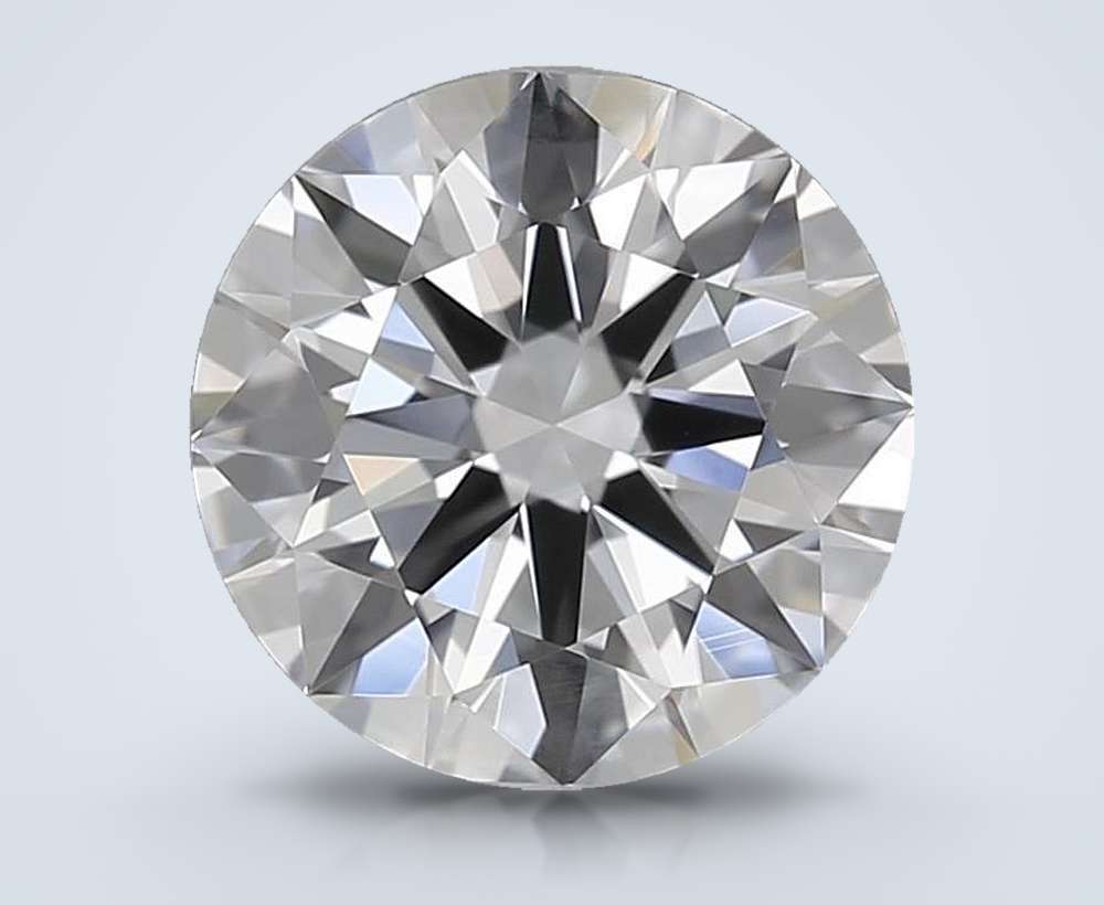 0.77 Carat Round Natural Diamond