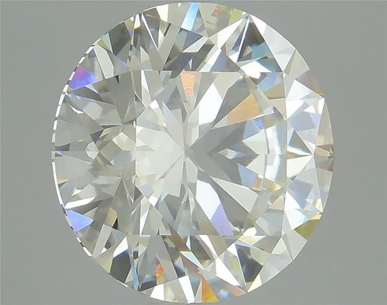 5.17ct H VVS2 Rare Carat Ideal Cut Round Lab Grown Diamond