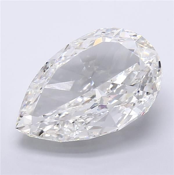 20.03ct F VVS2 Very Good Cut Pear Lab Grown Diamond