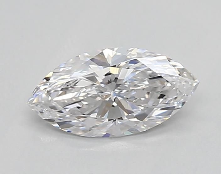 0.64ct D VVS1 Very Good Cut Marquise Lab Grown Diamond