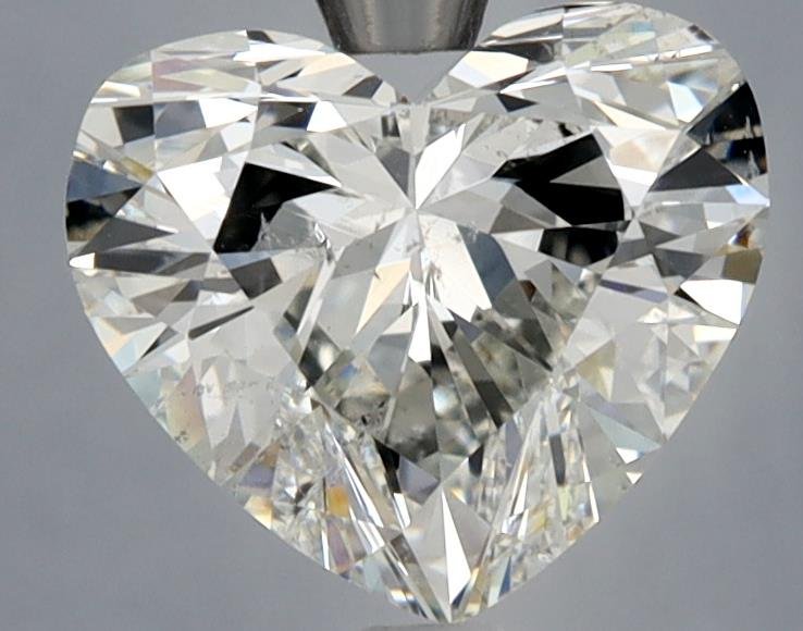 2.19ct J SI2 Rare Carat Ideal Cut Heart Diamond