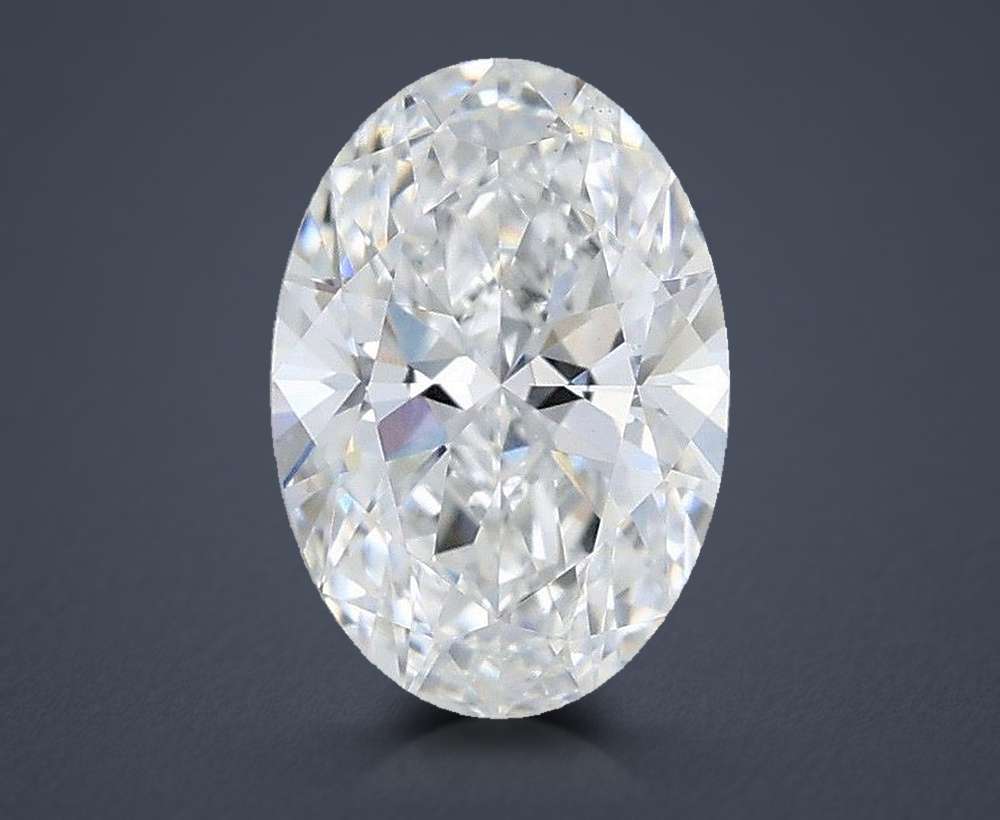 0.80 Carat Oval Lab Diamond