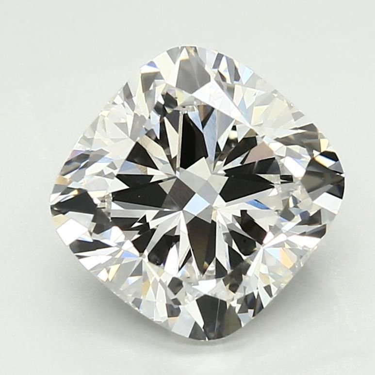 3.51ct F VS2 Rare Carat Ideal Cut Cushion Lab Grown Diamond