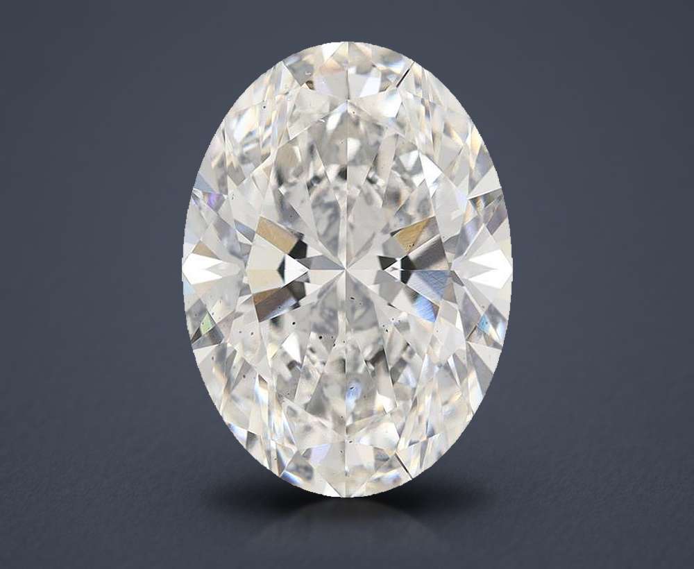 8.30 Carat Oval Lab Diamond