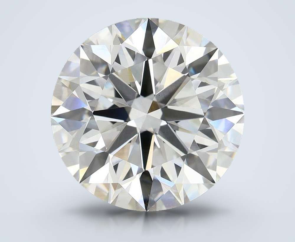 6.67 Carat Round Lab Diamond