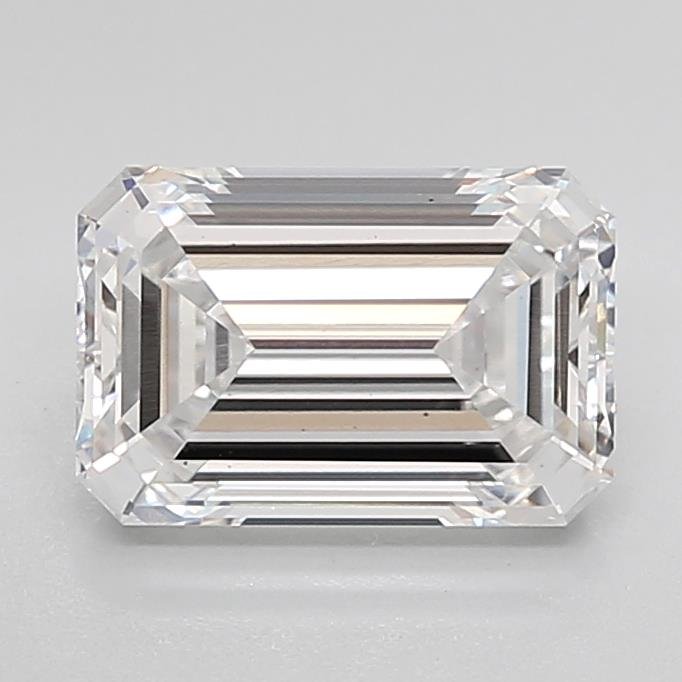 2.59ct E VS2 Rare Carat Ideal Cut Emerald Lab Grown Diamond