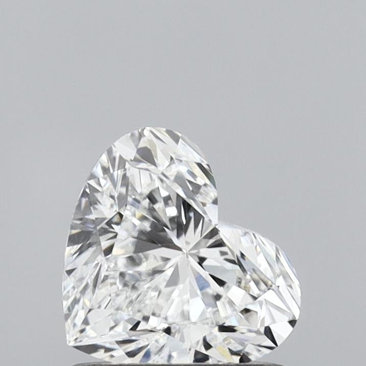 0.90ct E VS1 Rare Carat Ideal Cut Heart Lab Grown Diamond