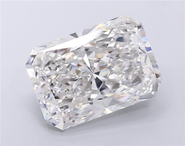 13.04ct F VS1 Rare Carat Ideal Cut Radiant Lab Grown Diamond