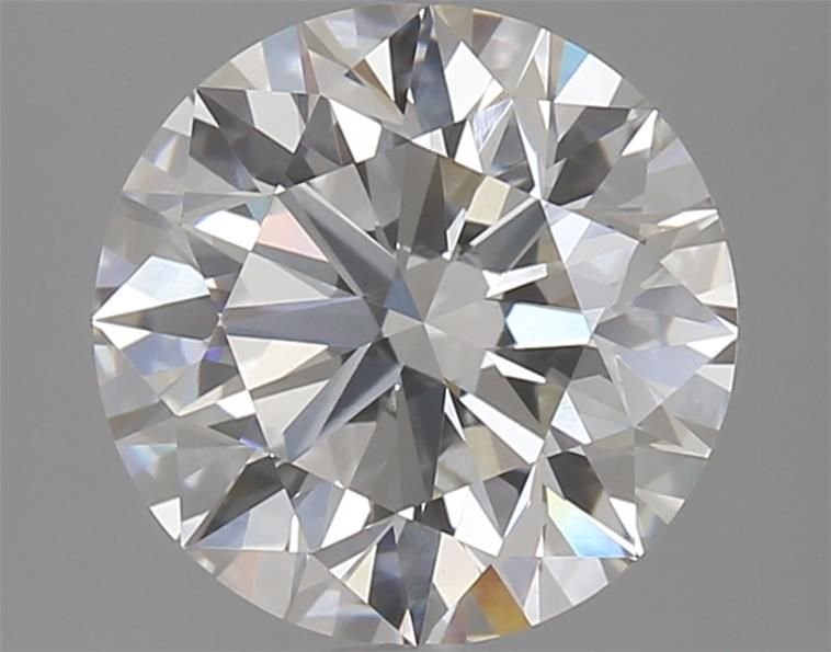 3.12ct H VVS2 Rare Carat Ideal Cut Round Lab Grown Diamond